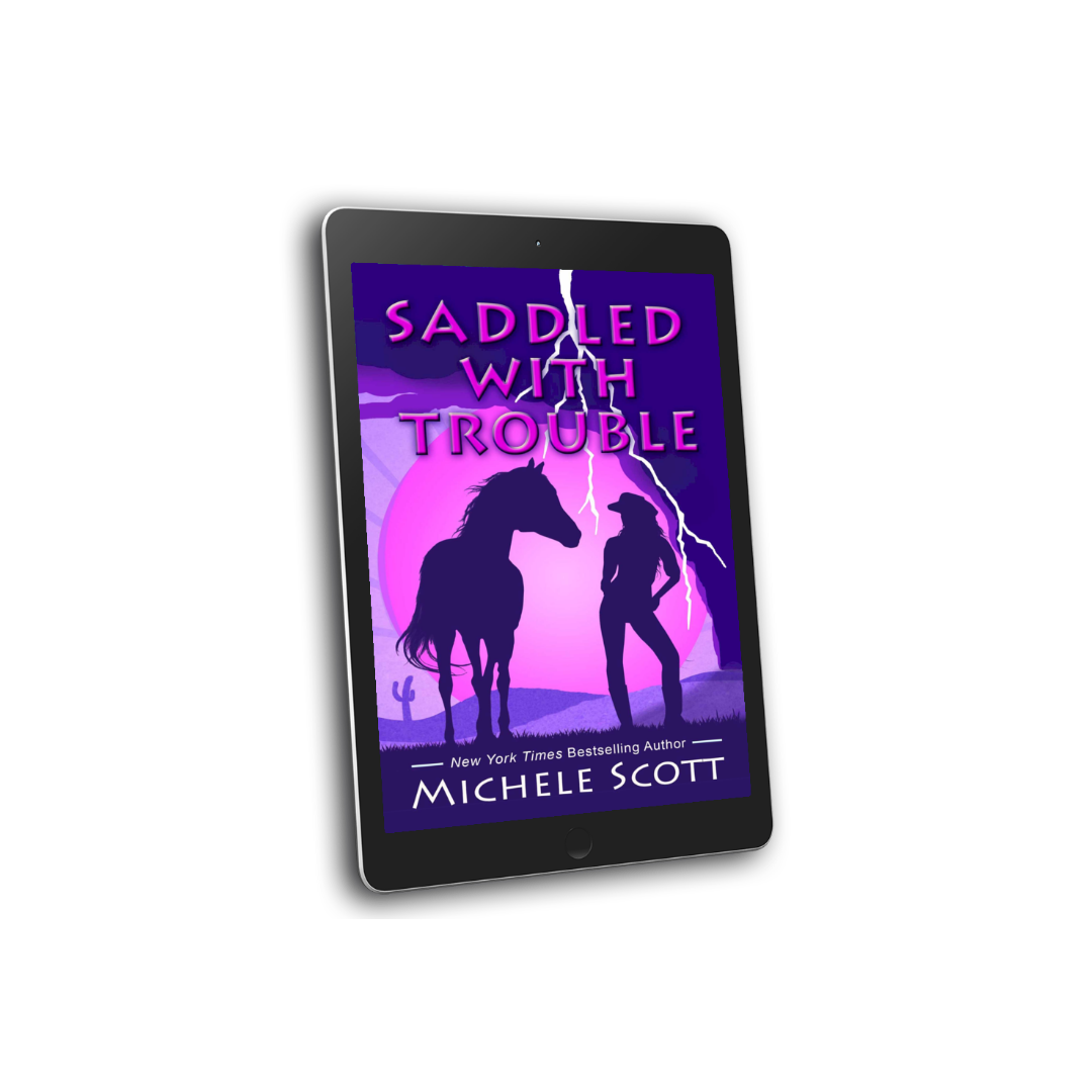 Saddled with Trouble (The Michaela Bancroft Suspense Series Book 1)